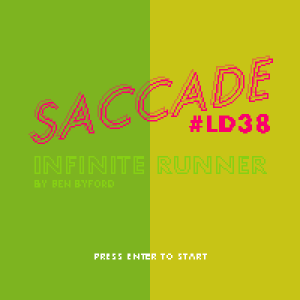 Saccade - infinite runner